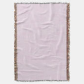 Minimaal lichtroze patroon moderne elegant deken (Voorkant Verticaal)