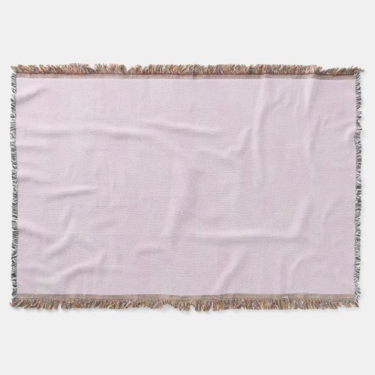Minimaal lichtroze patroon moderne elegant deken (Voorkant)