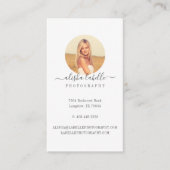 Minimaal Lijst Cirkel Visitekaartje (Voorkant)