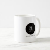 Minimaal logo zakelijk branding design mok (Voorkant rechts)