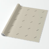 Minimaal luxe professioneel inpakpapier (Uitgerold)