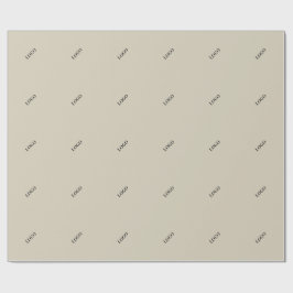 Minimaal luxe professioneel inpakpapier
