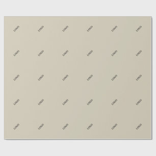 Minimaal luxe professioneel inpakpapier
