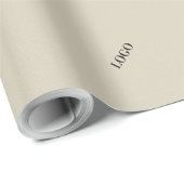 Minimaal luxe professioneel inpakpapier (Rol Hoek)