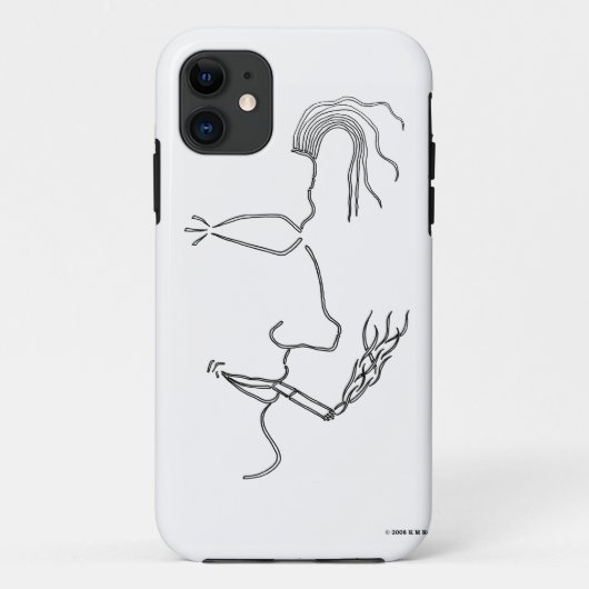 MINIMAAL MAN Case-Mate iPhone CASE (Achterkant)