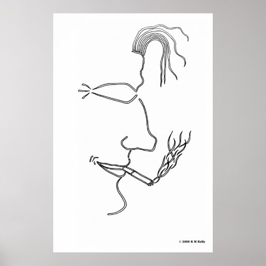 MINIMAAL MAN POSTER (Voorkant)
