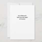 Minimaal MBA-Afstuderen foto Aankondiging (Achterkant)