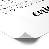 Minimaal Mimosa Bar Bord Poster (Hoek)