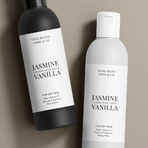 Minimaal Modern 8 OZ Cosmo Fles Waterdicht Label Sparkling Wijnetiket