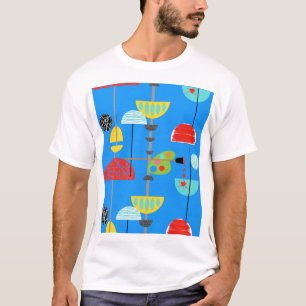 Minimaal modern artistiek T-shirt