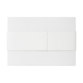 MINIMAAL MODERN BLACK & WITTE TYPOGRAFIE WEDING UITNODIGINGEN WIKKEL (Achterkant Voorbeeld)