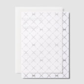 Minimaal, modern, bruiloft, vellum uitnodigingen (Offset (Uitnodiging))