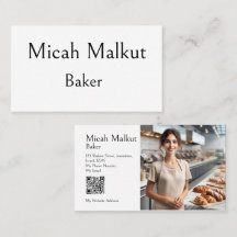 Minimaal Modern Eenvoudig Schoon QR Code Professio