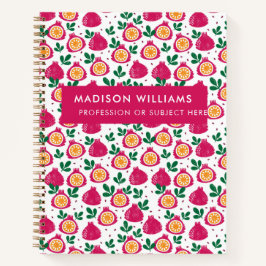 Minimaal modern fruit notitieboek