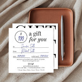 Minimaal Modern Haar Schoonheid Salon Cadeaubon Vierkante Visitekaartje