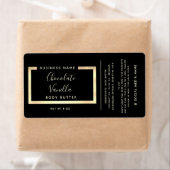 Minimaal modern lijst voor typografie etiket (Insitu)