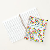 Minimaal modern Notitieboek bloemen (Binnen)