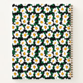 Minimaal modern Notitieboek bloemen (Achterkant)