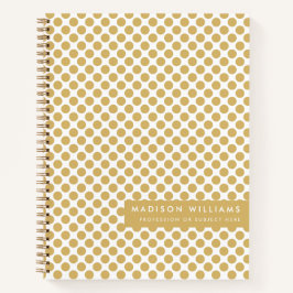 Minimaal modern puntNotitieboek Notitieboek