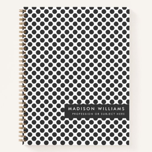 Minimaal modern puntNotitieboek Notitieboek (Voorkant)