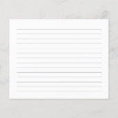 Minimaal Modern script hart Bridel Douche Recept (Achterkant)