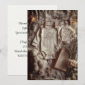 Minimaal & Modern Strooisel | Zachte Neutralen Kaart (Voorkant / Achterkant)