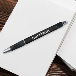 Minimaal Modern Typografie Monogram Zwart Pen