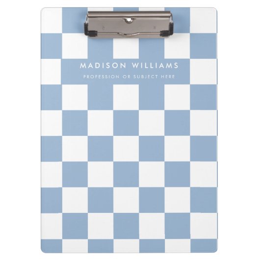 Minimaal modern vierkant klembord (Voorkant)