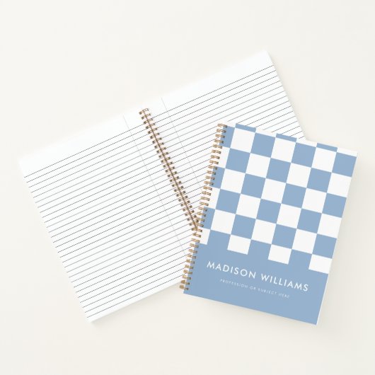 Minimaal modern vierkant Notitieboek (Binnen)