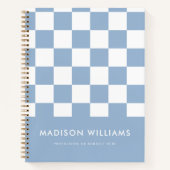 Minimaal modern vierkant Notitieboek (Voorkant)