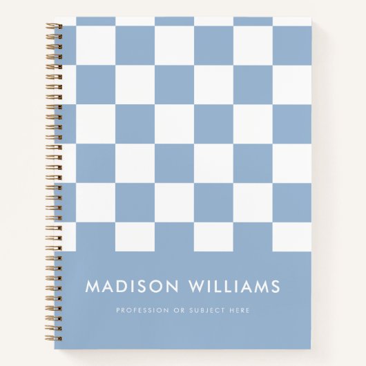 Minimaal modern vierkant Notitieboek (Voorkant)