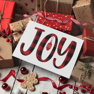 Minimaal Modern Vrolijk Kerstfeest Briefkaart