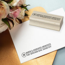 Minimaal monogram architecturaal Titel Lijn