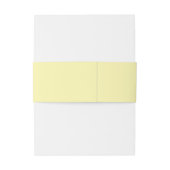 Minimaal, Monogram, Handschriftdoopvont, Huwelijk Uitnodigingen Wikkel (Achterkant Voorbeeld)