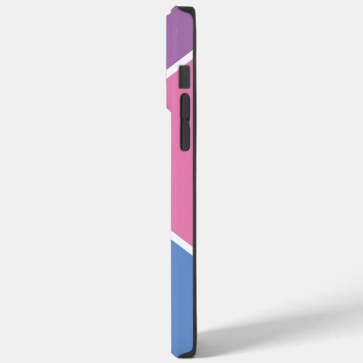 Minimaal Monogram Modern Abstract Blokken Kleurrij Case-Mate iPhone Case (Achterkant / Links)