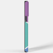 Minimaal Monogram Modern Abstract Blokken Kleurrij Case-Mate iPhone Case (Achterkant / Rechts)