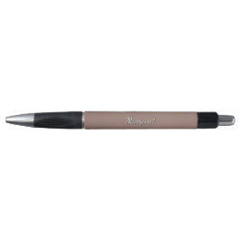 Minimaal naam pen gepersonaliseerd schrijfmateriaa