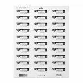 Minimaal nieuw  label voor thuisgebruik (Full Sheet)