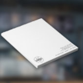 Minimaal Notitieblok voor het uploaden van zakelij