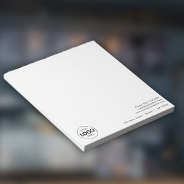 Minimaal Notitieblok voor het uploaden van zakelij