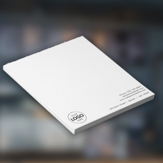 Minimaal Notitieblok voor het uploaden van zakelij