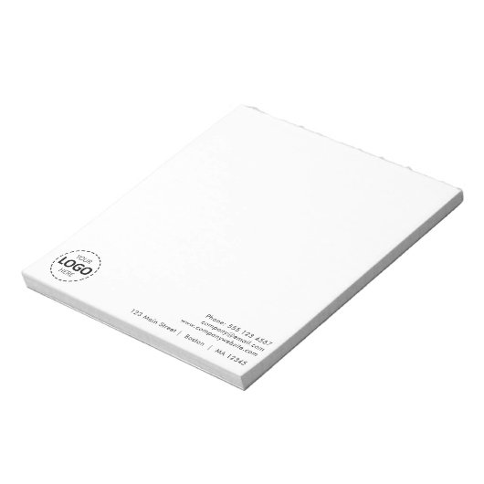 Minimaal Notitieblok voor het uploaden van zakelij (Linkerzijde)