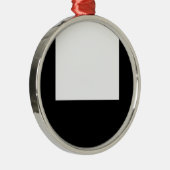 Minimaal ontwerp lijst rondom het ontwerp metalen ornament (Rechts)