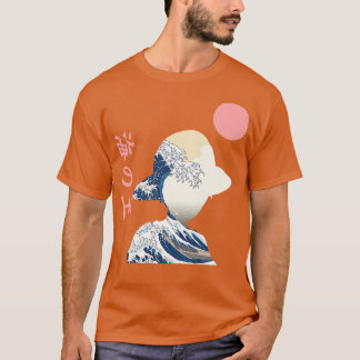 Minimaal ontwerp uit één stuk t-shirt