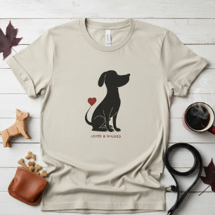 Minimaal Pawline-ontwerp - Grafische afbeelding vo T-shirt