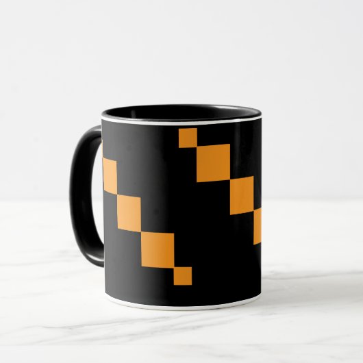 Minimaal Pixel Sword T-shirt Mok (Voorkant links)