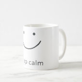 Minimaal Positief Stemming Design Koffiemok (Voorkant rechts)