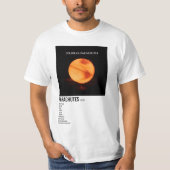 minimaal poster van de albumparachutes t-shirt (Voorkant)