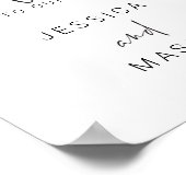 Minimaal Poster voor het welkomstteken voor het br (Hoek)