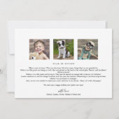 Minimaal Prettige feestdagen jaar in het Review la Feestdagenkaart (Achterkant)